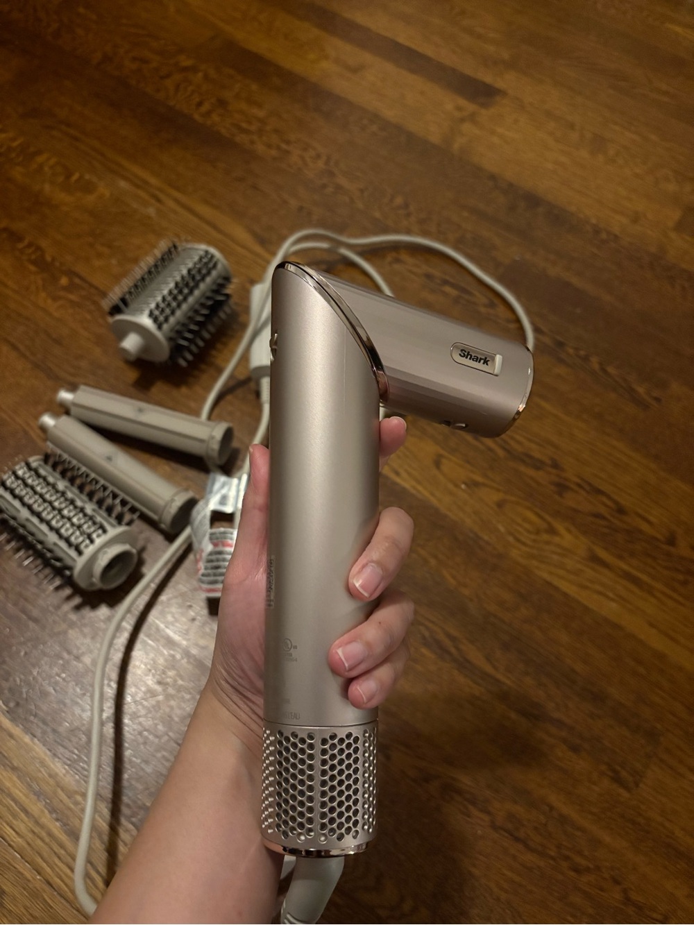 Shark Women's Styling Hair Dryer Brush - Silver